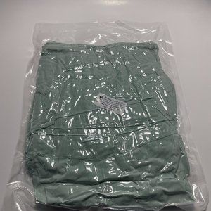 Angashion Women Square Neck Dress Solid Short Puff Sleeve